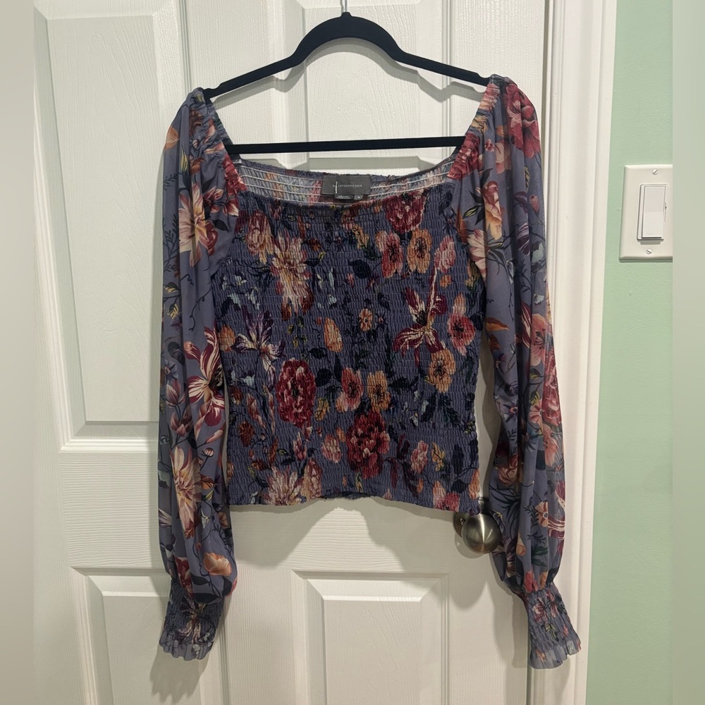 Anthropologie Rouen Top Size Medium - Picture 1 of 5